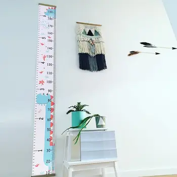 

Growth Chart Wall Decals Height Measure Sticker Lightweight and Delicate Work Exquisite Infant Growth Commemoration Gift