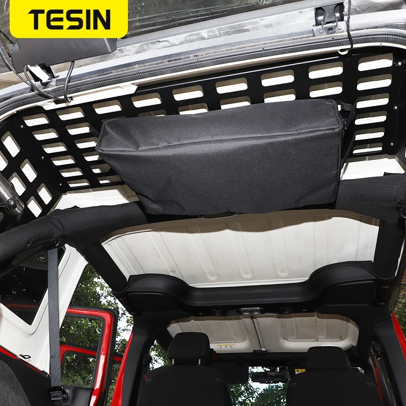 US $178.60 Car Large Storage Rack For Trunk Multifunction Holder Aluminum Alloy For Jeep Wrangler JK 20072017 4 Door Interior Accessories