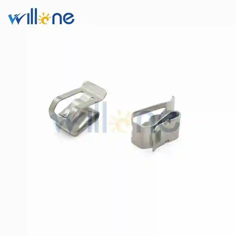 Willone 50 шт. кабель солнечной батареи из нержавеющей стали зажим/зажим для установки 2 PV солнечный кабель