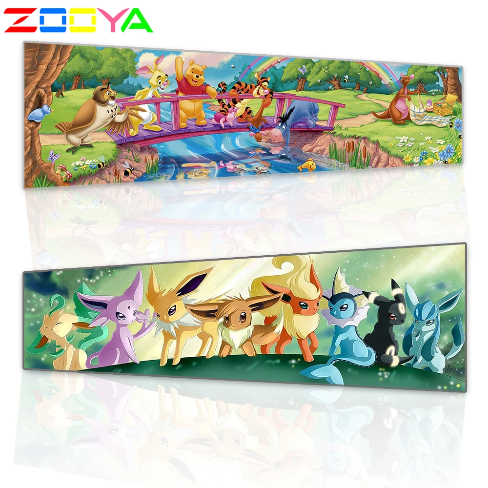 Zooya Diy мультфильм Алмазная Картина Вышивка крестом мозаика настенная наклейка со