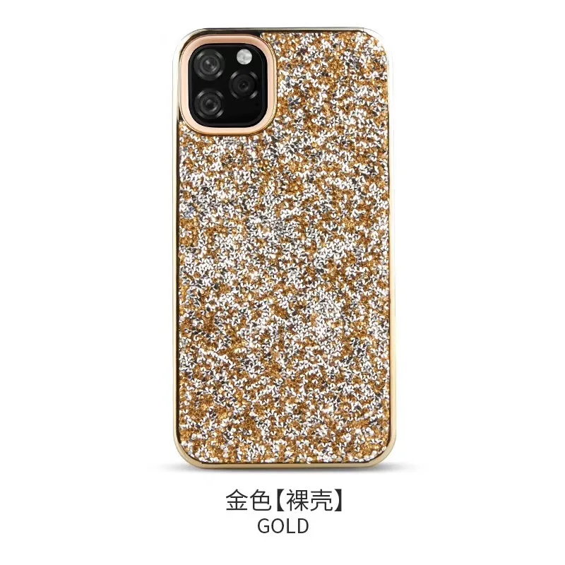 

Luxury 2 in 1 Crystal Full Diamond Bling TPU +PC Skin Cases for iPhone 11 Pro Max XS Max XR XS X 6 6s 8 7 plus Glitter Fundas