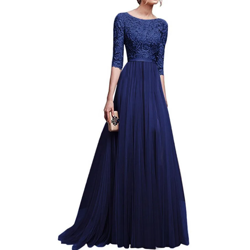 Дропшиппинг vestidos sukienki сексуальное платье для женщин Формальное свадебное платье подружки невесты Длинные вечерние платье для Бала ropa mujer robe hiver femme