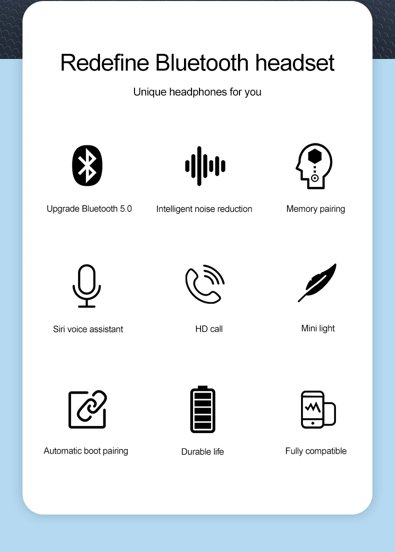 Беспроводные наушники B5, Bluetooth 5,0, сенсорное управление, TWS, водонепроницаемые, 9D, стерео музыка, гарнитура, Bluetooth наушники