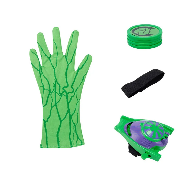 Set 3 Новинка года, цельные Аниме фигурки, ПВХ, супер герои, Zings, косплей, перчатки паука, Laucher, наручные пусковые устройства, детские игрушки для мальчиков - Цвет: Set 3