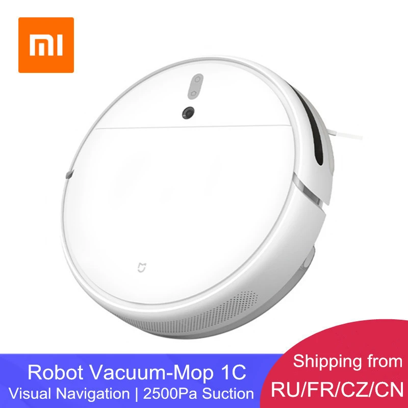 Xiaomi Mijia Robot Vacuum Cleaner 1c Stytj01zhm For Home Automatic Dust Sterilize App Smart Control Sweeping Mopping Cleaner Vacuum Cleaners Aliexpress