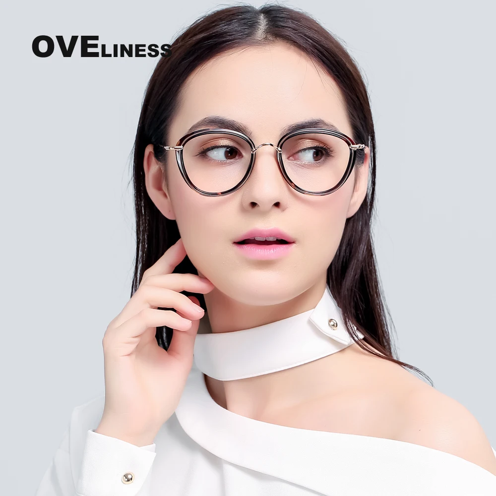 

Fashion Retro Glasses Frame for Women Optical men's eyeglasses frames Vintage Myopia Prescription eye glasses full Spectacles