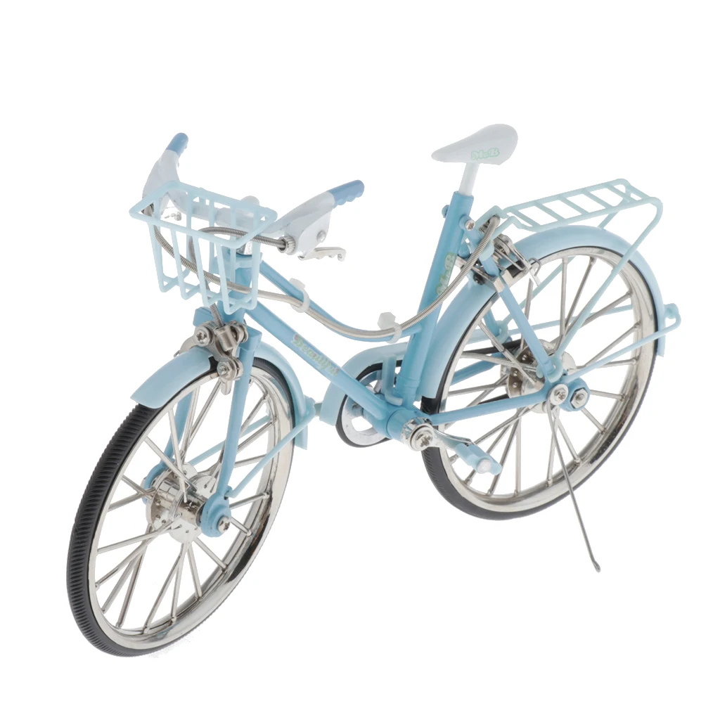 1:10 Bicycle Model Bike Miniature for Children Toys Gift Home Decor/Ornament/Souvenir Study Room Desktop Decoration
