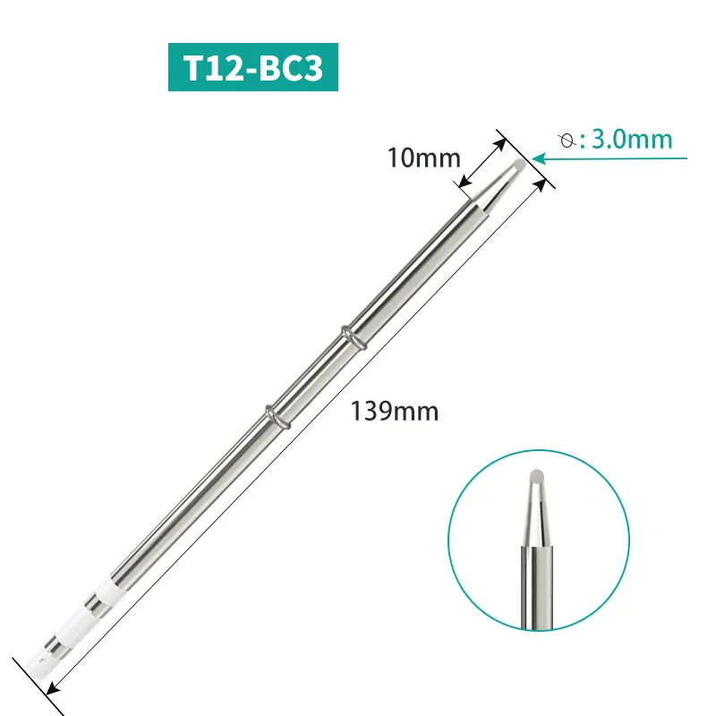 inverter welder New T12-I BC2 BC3 ILS J02 JL02 D24 T12 Series Replace Soldering Iron Tips For Hakko fx951 DIY Soldering Station Kits hot air station Welding Equipment