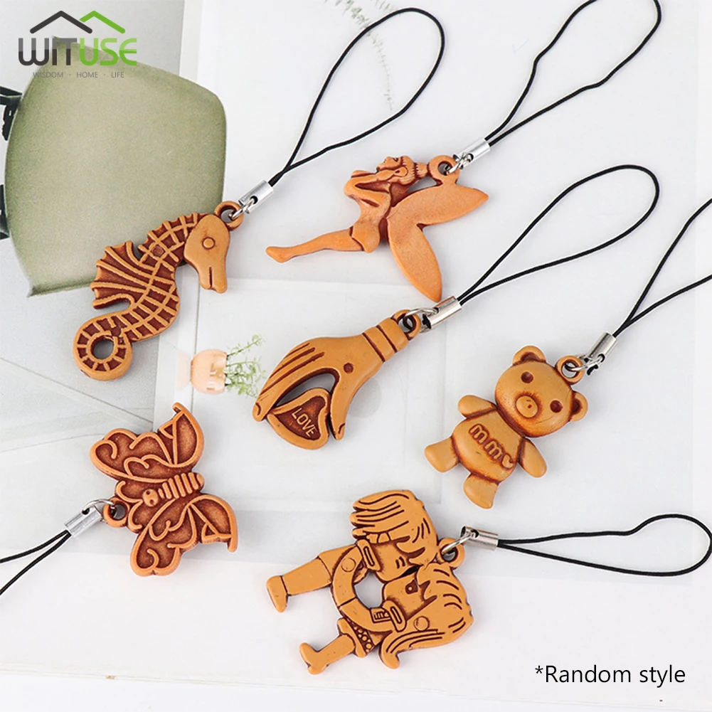 

Mobile Phone Charm Strap Figures Anime Keychain Purse Handbag Pendant Random Kawaii Cell Phone Strap