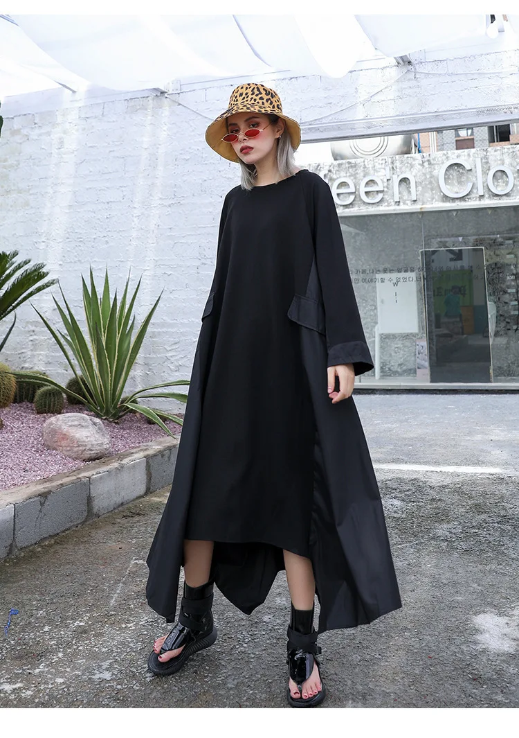 Max LuLu модные корейские осенние дизайнерские женские панк уличные женские элегантные длинные офисные платья винтажные негабаритные сексуальные платья