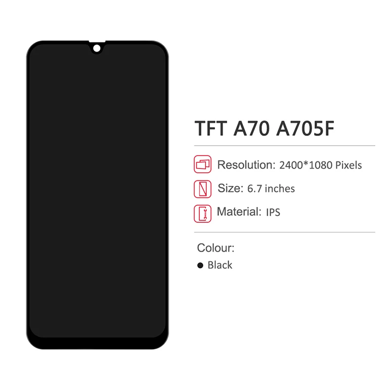 For Samsung Galaxy A70 LCD Display Touch Screen