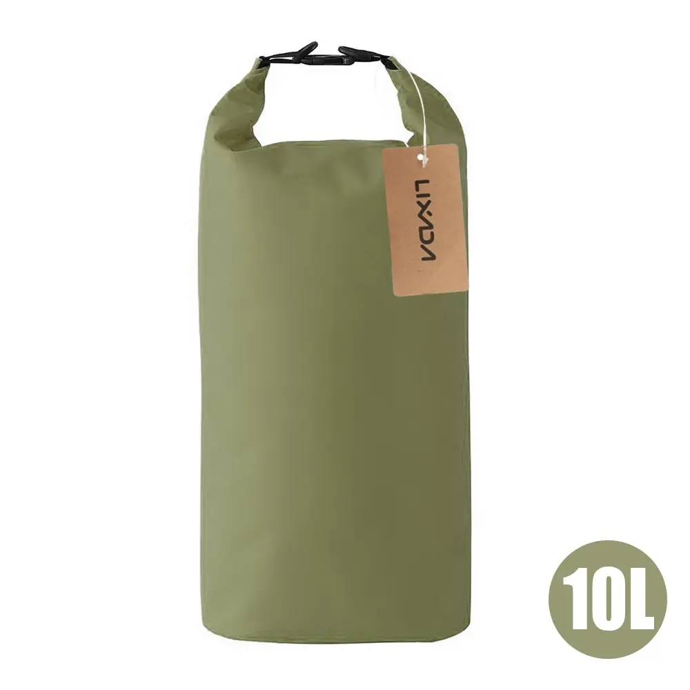 Lixada 10L/20L/30L водонепроницаемая сумка для каякинга, рафтинга для водных видов спорта, сухая сумка для водных видов спорта, для каякинга, рафтинга - Цвет: green 10L