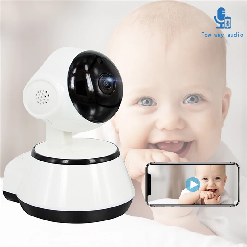 

Newest 1080P HD Baby Monitor IP Camera WiFi Wireless Auto Tracking Night Vision Home Security Surveillance CCTV Network Mini Cam