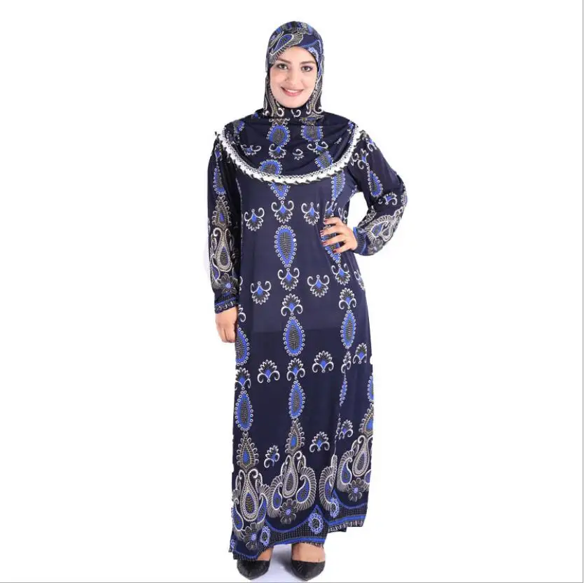 Мусульманское платье мусульманское для молитвы абайя ислам Caftan Дубай Бурка Salwar