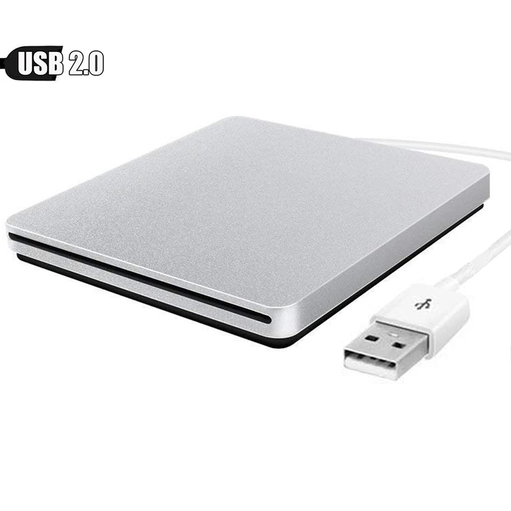USB 2 0 внешний CD DVD Rom RW проигрыватель привод для ноутбука ПК lenovo HP ASUS ACER DELL Xiaomi Huawei