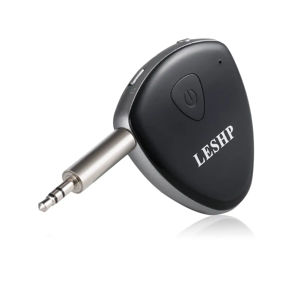 LESHP Heart Shaped Transmitter Receiver 2 in 1 Wireless Audio Handsfree Adapter CSR8670 for Headphone Speaker