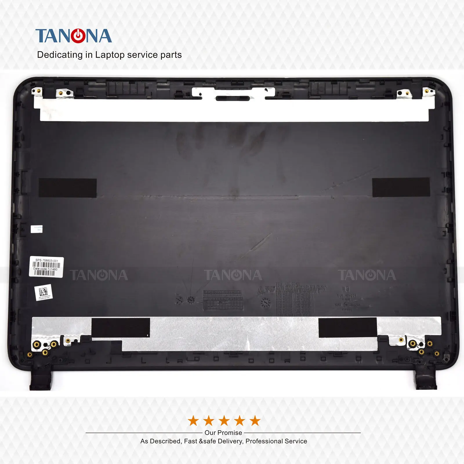 Оригинальный Новый чехол для HP 14-G 14-R 14-R001NP 14 дюймов задняя крышка ЖК-экрана черный