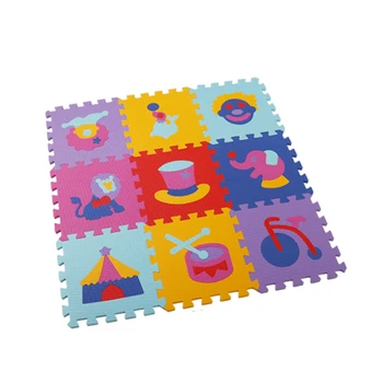 

9 Pcs Baby EVA Foam Puzzle Play Mats Kids Rugs Toys Carpet Childrens Interlocking Exercise Floor Tiles Toddler Carpet G