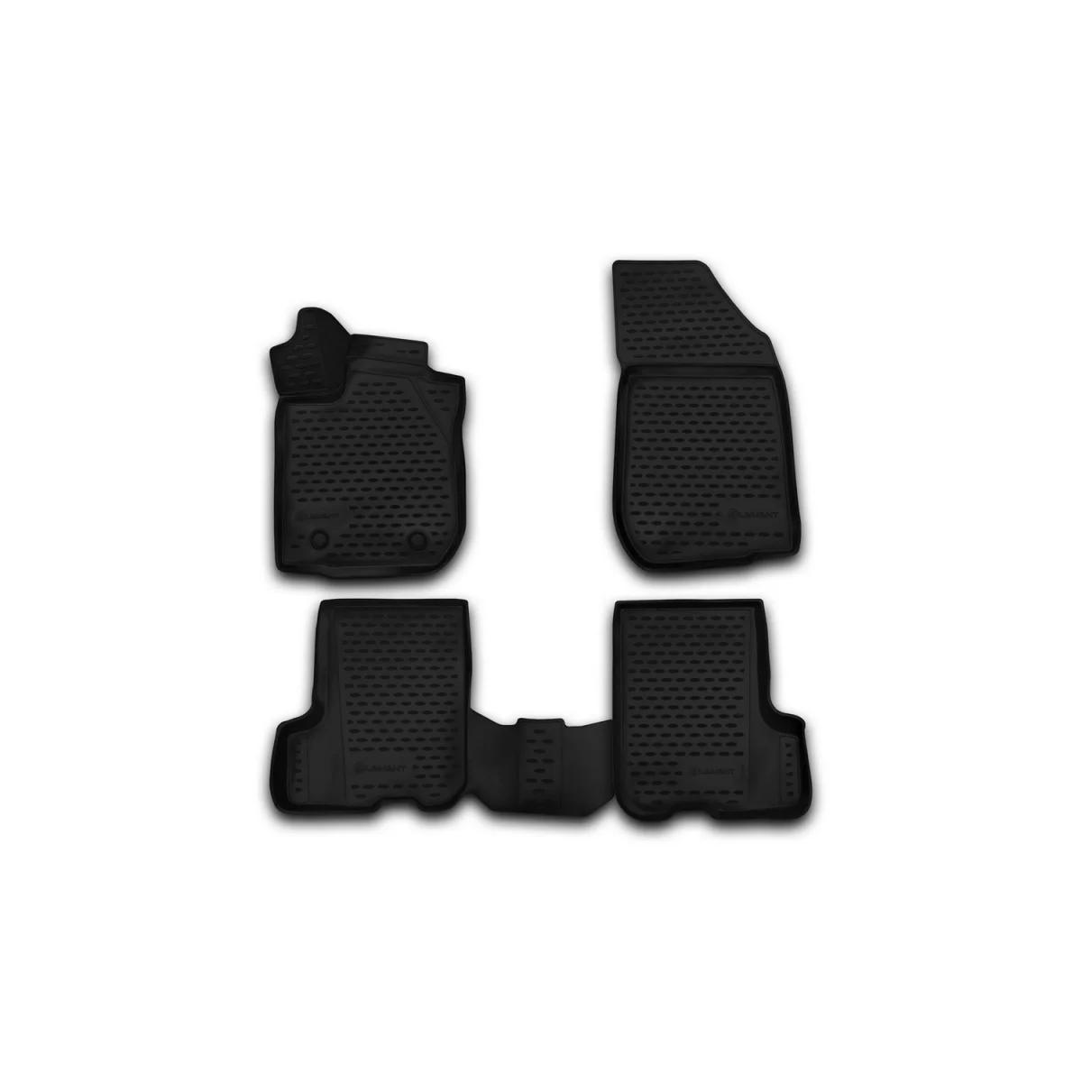 Коврики 3d в салон renault sandero/sandero stepway,->, 4 шт