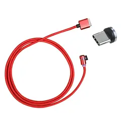 3а 1 м USB данных мобильные телефоны съемный зарядный кабель type C прочный быстрая передача высокоскоростные аксессуары светодиодный