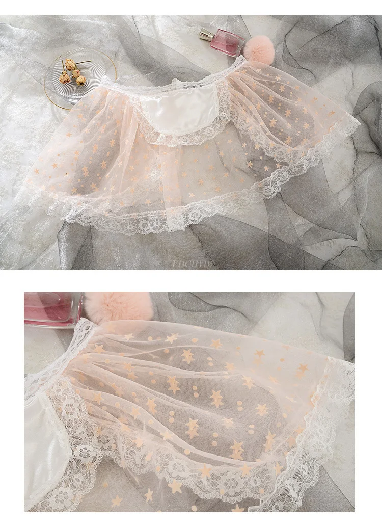 Women Cosplay Costume Sexy Cute Pink Bunny Maid Transparent Exotic Set Kawaii Rabbit Ears Tail Necklace Apron