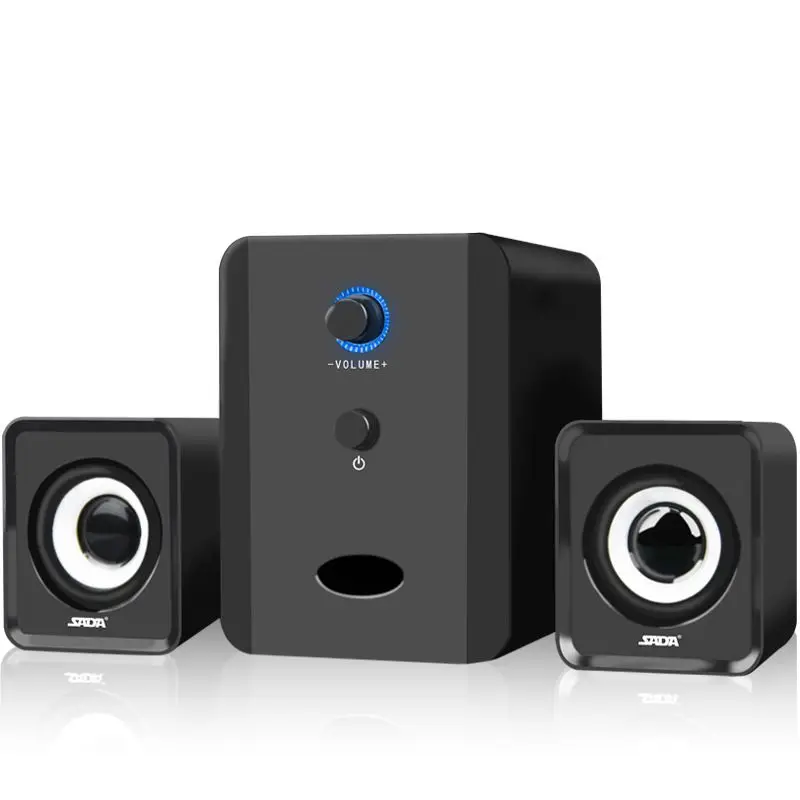 

USB Wired Computer Speakers Bass Stereo Music Player Subwoofer Sound Box for Desktop Laptop Notebook Tablet PC Smart Phone