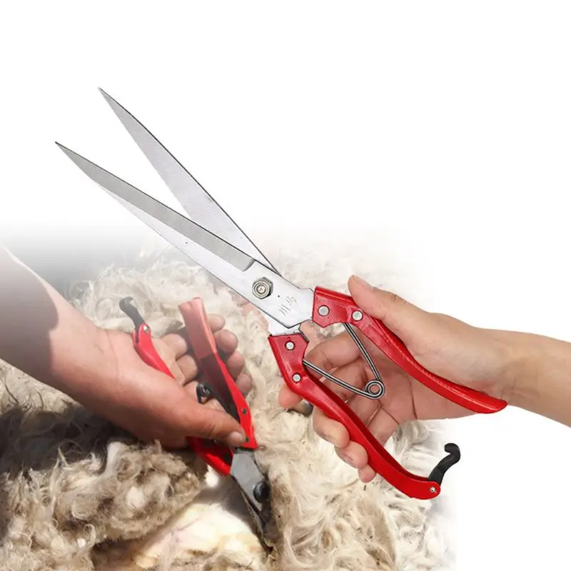  Farm Sheep Clippers Wool Cutter Shears for Goat Scissors Gardening Shearing Tool