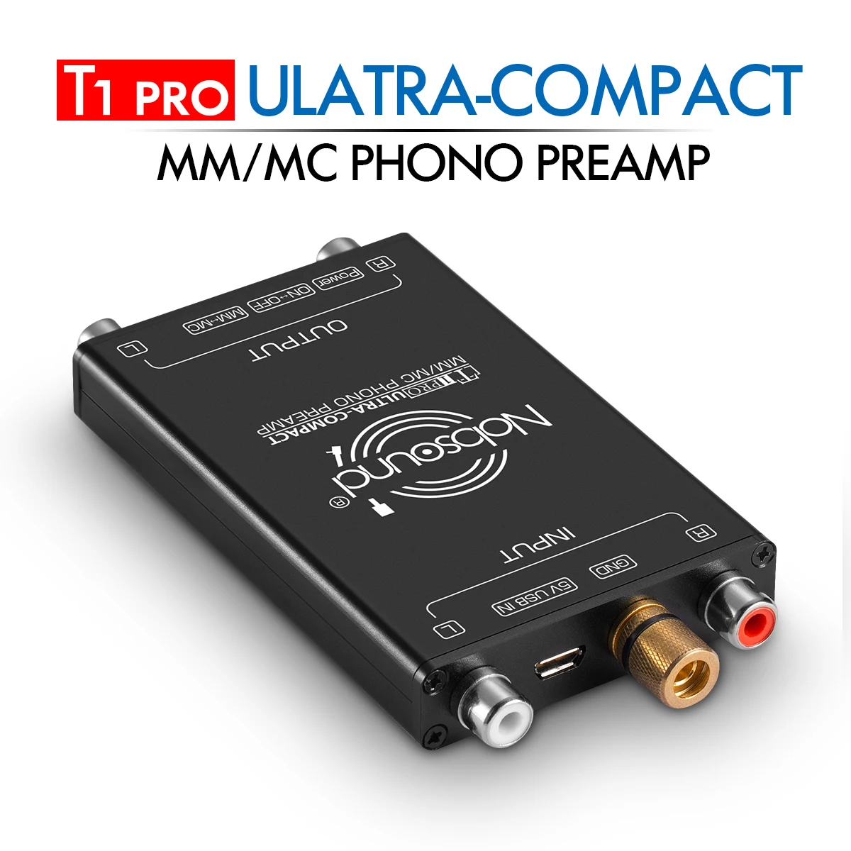 Douk Audio HiFi ультра компактный MM MC фонограф проигрыватель для поворотного стола