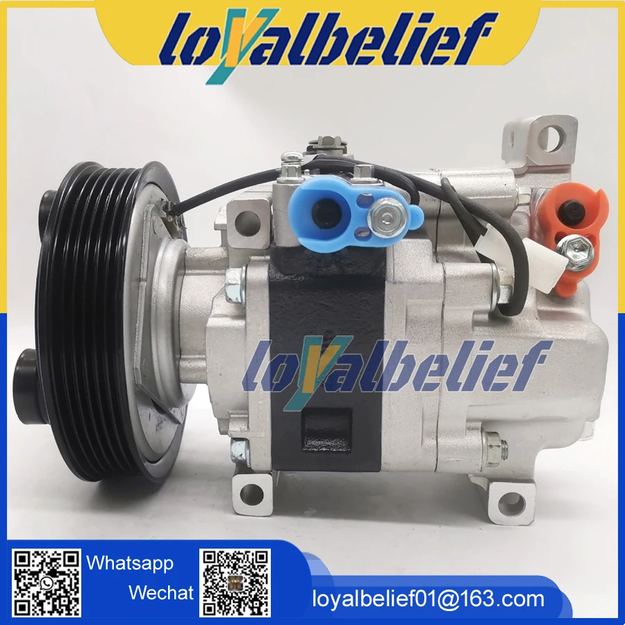 New AUTO AC COMPRESSOR For Mazda 3 BK BL 1.6 PANASONIC H12A1AX4EY H12A1AG4DY BBP261450A