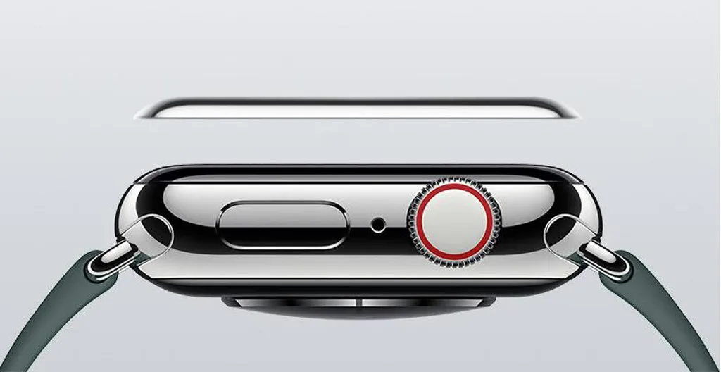 Экран протектор для наручных часов Apple Watch 4/3/2/1 Смарт-часы 3D с обмоткой эластичной пленкой, полное покрытие совсем прозрачную пленку Экран защитная пленка 2 шт 42 мм 19Sep