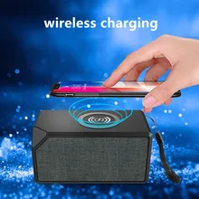 Беспроводная зарядка мобильного телефона Bluetooth портативный динамик музыкальный компьютер беспроводные колонки домашний кинотеатр Altavoz Caixa Som F4062A