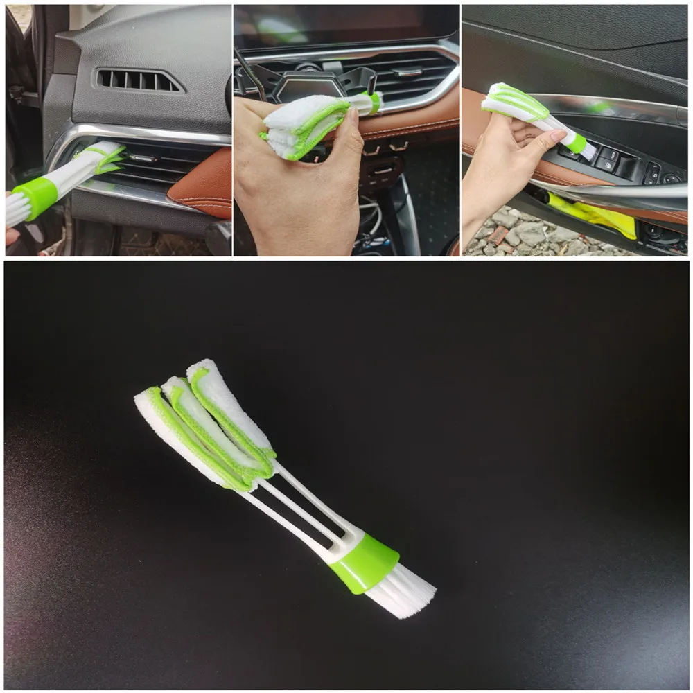 Accesorios universales para el cuidado de limpieza del coche, cepillo para Volkswagen VW JETTA MK5 MK6 GOLF 5 6 7 GTI TIGUAN PASSAT B5 B6 B7 B8