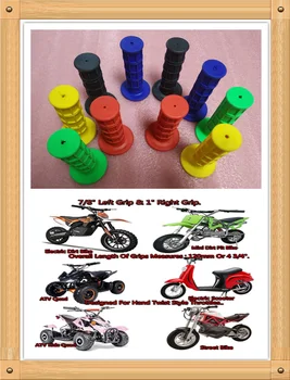 

Motorcycle handlebars 7/8 "rubber double density gel color covers for TRIUMRH SPRINT GT RS ST RS STREET TWIN THRUXTON R Steve
