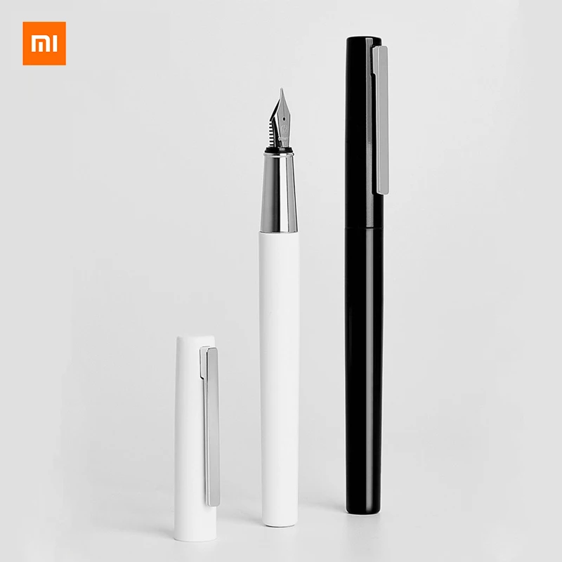 Перьевая ручка Xiaomi Kaco BRIO черно-белая 0 3 мм с чернильным мешком | Электроника