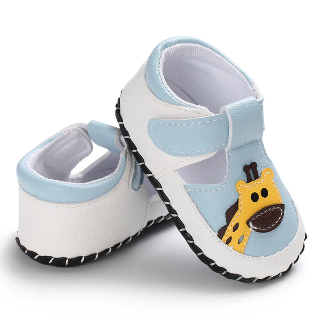 Обувь для новорожденных мальчиков и девочек с героями мультфильмов; обувь для первых шагов на мягкой подошве; кроссовки; Детский костюм высокого качества