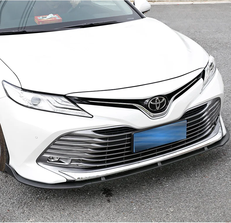 Защитный диффузор для переднего бампера Toyota Camry 2018 2019 новый комплект кузова