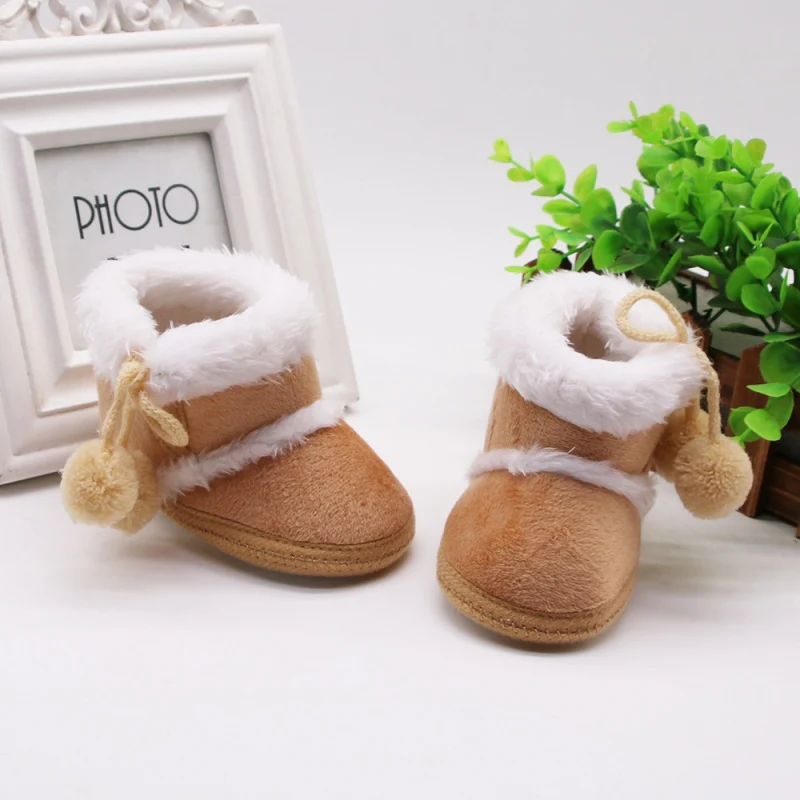 Зимняя детская обувь; ботинки для младенцев; Теплая обувь для девочек; Детские ботиночки для мальчиков; ботинки для новорожденных