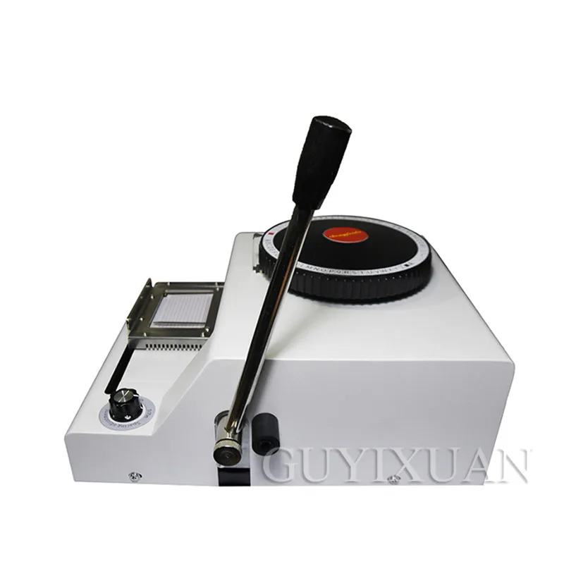 PVC manual embossing machine Stamping machine Coder VIP membership card typewriter