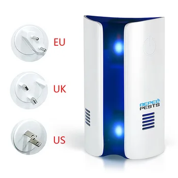 

Bugs Mosquitoes Spiders Insect Repellent Killer Bread Type Multi-function Ultrasonic Electronic Repeller Repels Mice Bed