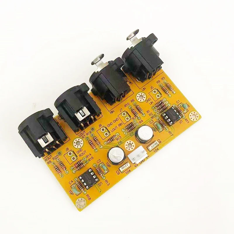 

Домашняя Плата усилителя мощности Hifi, предусилитель баланса звука, несбалансированный для сбалансированного баланса, для несбалансированной платы RCA-XLR