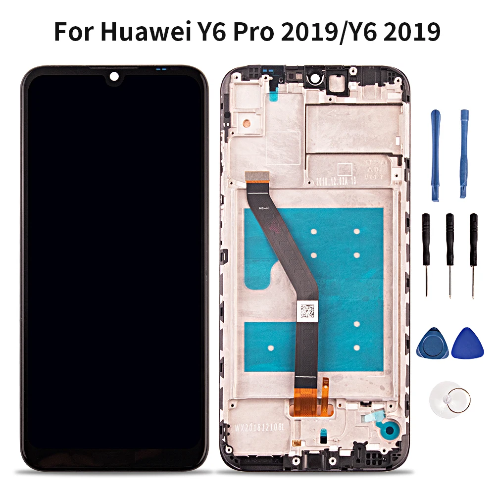 Качественный ЖК-дисплей для huawei Y6 сенсорный экран дигитайзер сборка Замена для huawei MRD-LX1 MRD L21 LX2 LX3 L22
