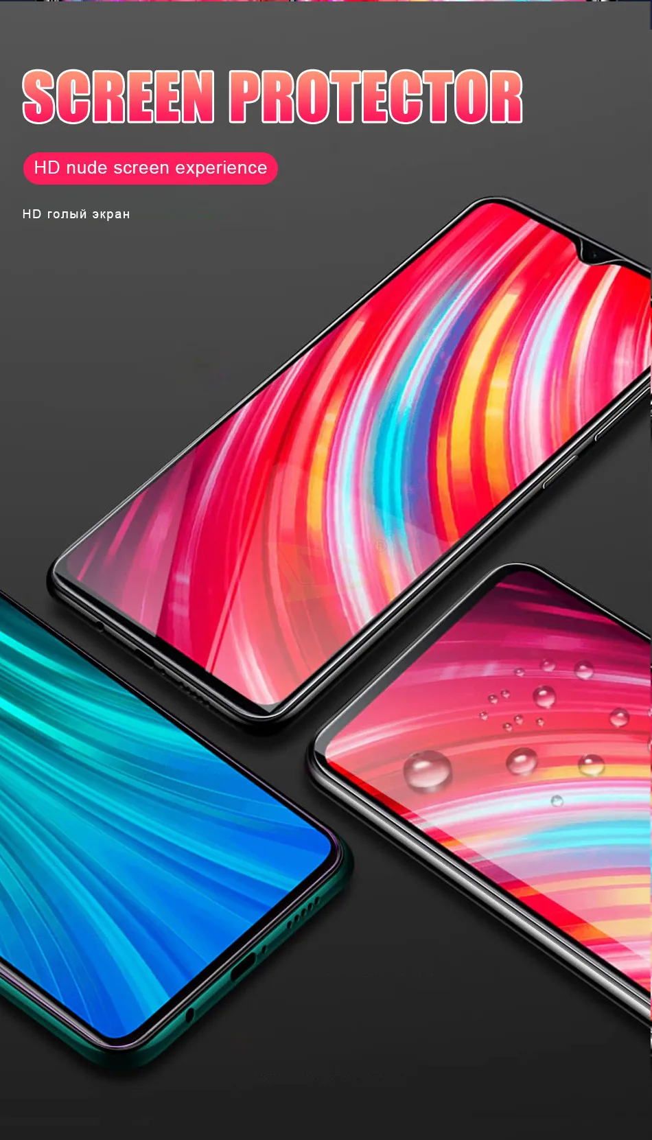 1-4 шт 10H прозрачное Защитное стекло для Xiaomi Redmi Note 8T 8 7 Pro K20 Защитная пленка для экрана Redmi 8A 7A закаленное стекло