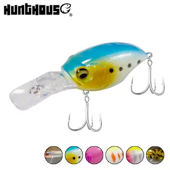 

Hunthouse crankbait 2020 fishing lures small crankbait fishing for bass pike mini crank bait wobbler 40mm/8.4g 50mm/11g lw901