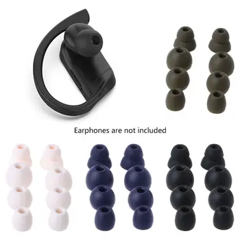 

4 Pairs Silicone Earbuds Ear Tips In-Ear Earphone Soft Cover for Powerbeats Pro Wireless Bluetooth Earphone Accessories