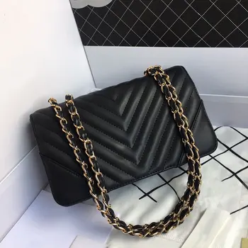 

Classic Famous brand bags designer female Luxury Real leather Caviar Shoulder bag high quality crossbody bags Messenger bag