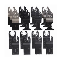 Promotion! Kit d'accessoires pour le travail du bois, outil multifonction oscillant, lame de scie alternative, outils électriques de coupe, bricolage, 20 pièces/ensemble 