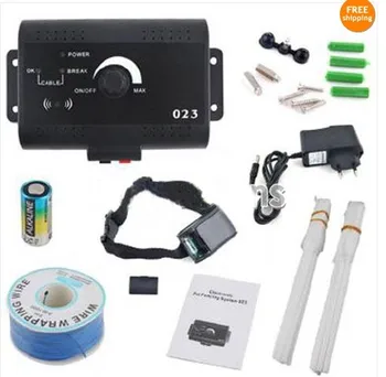 

Safety Pet Waterproof Train Control Device Collar Hidden Yard 023 Dog Electric Fencing System