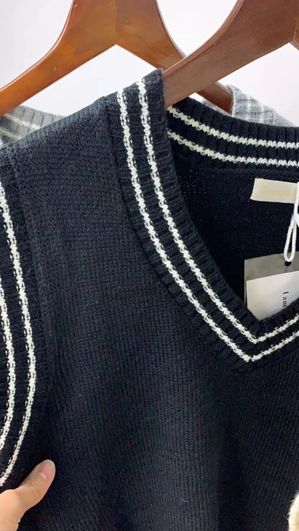 Autumn Winter Women Sweater vest Knitted Jumper Warm Female sweater vest sherpa vest puffer vests vest for women sleeveless Autumn Winter Women Sweater vest Knitted Jumper Warm Female sweater vest sherpa vest puffer vests vest for women sleeveless