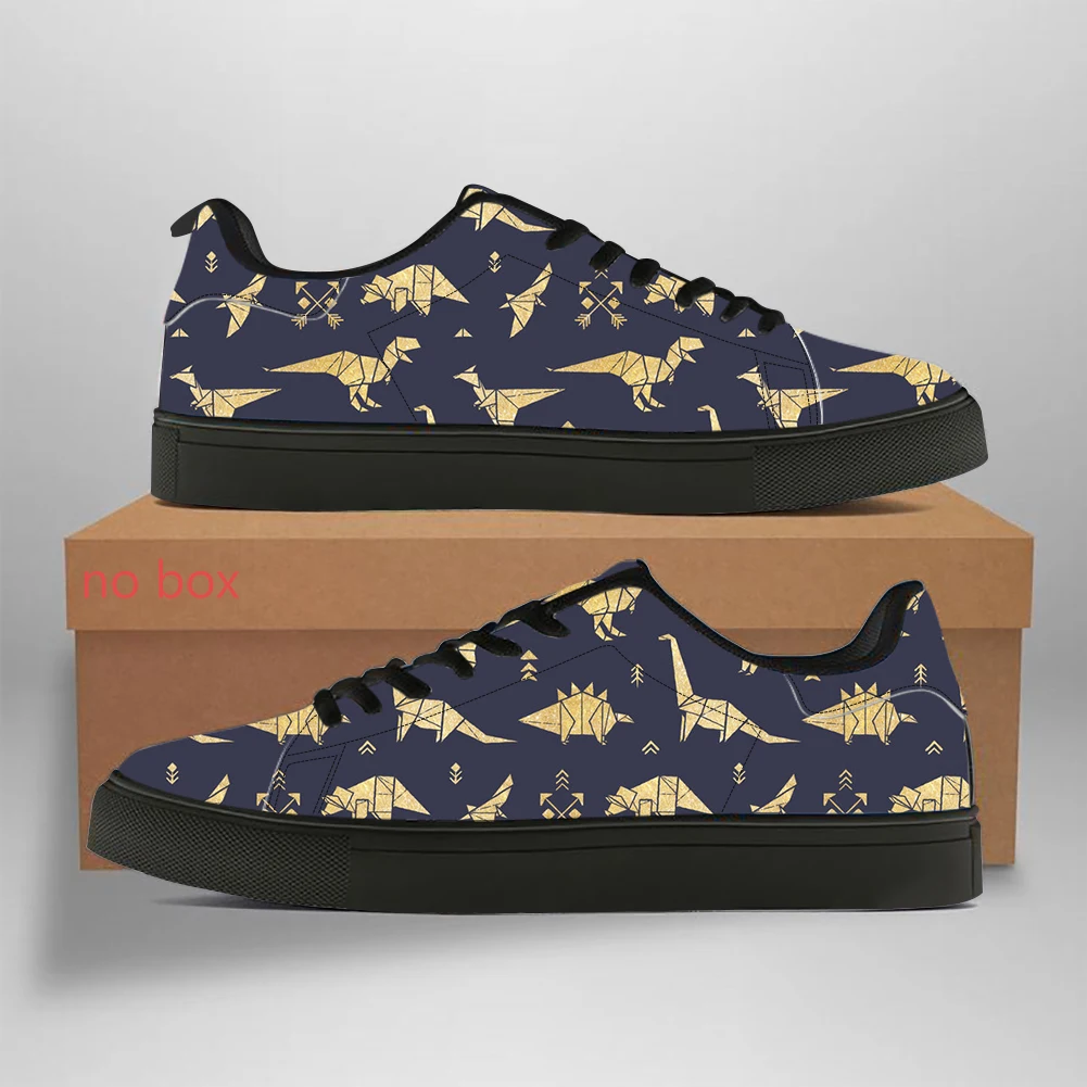 

Женские и мужские повседневные кроссовки на шнуровке, с рисунком животных