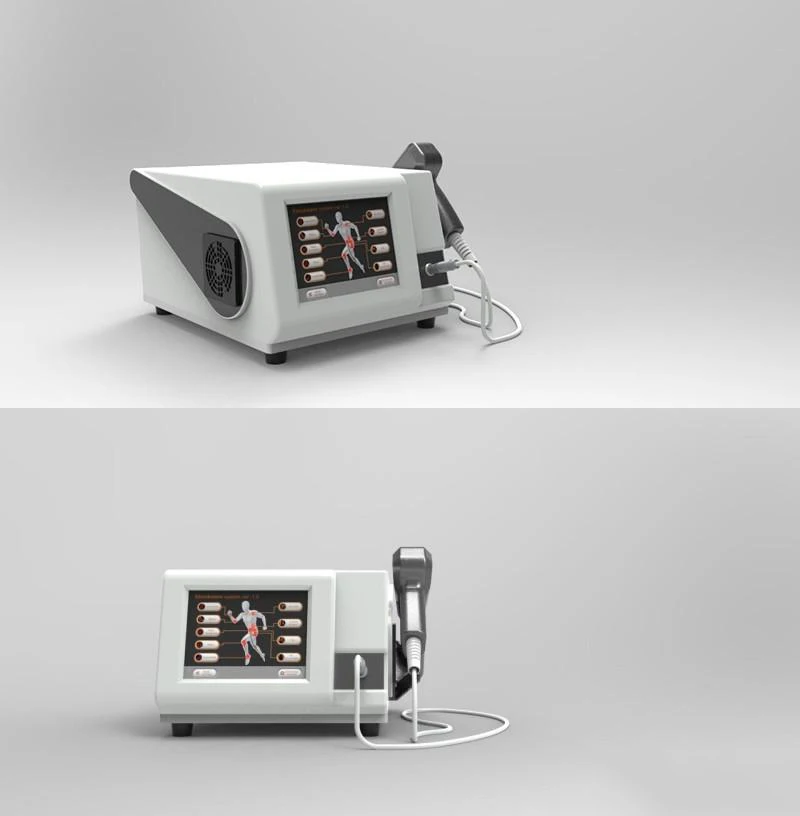  Portable Physiotherapy with 6 BAR Max pressure Extracorporeal Shock wave Machine therapy machine